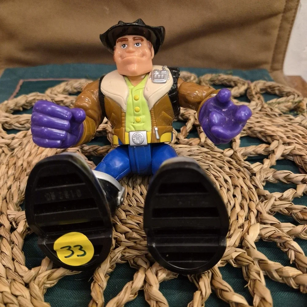 ✅Fisher Price Rescue Heroes Brandon Irons Cowboy 6 Action Figure#️⃣33